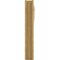 Ekena Millwork 5 1/2-in W x 32-in D x 38-in H Balboa Slat Rough Cedar Woodgrain TimberThane Outlooker, Primed Tan OUTUR055X32X38BOA24RCPR - alternate 2